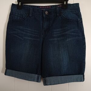 Sonoma Women's Dark Blue Jean Shorts
